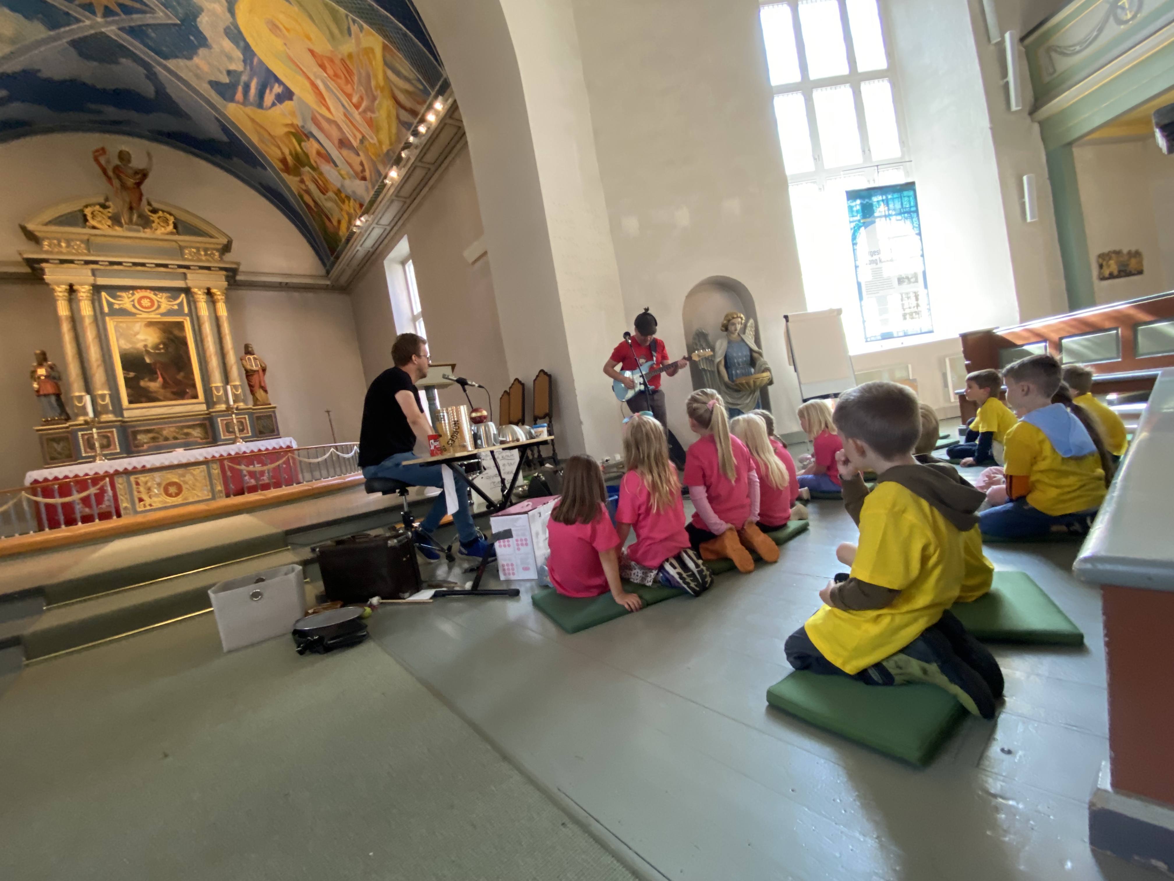 barn i Vang kirke